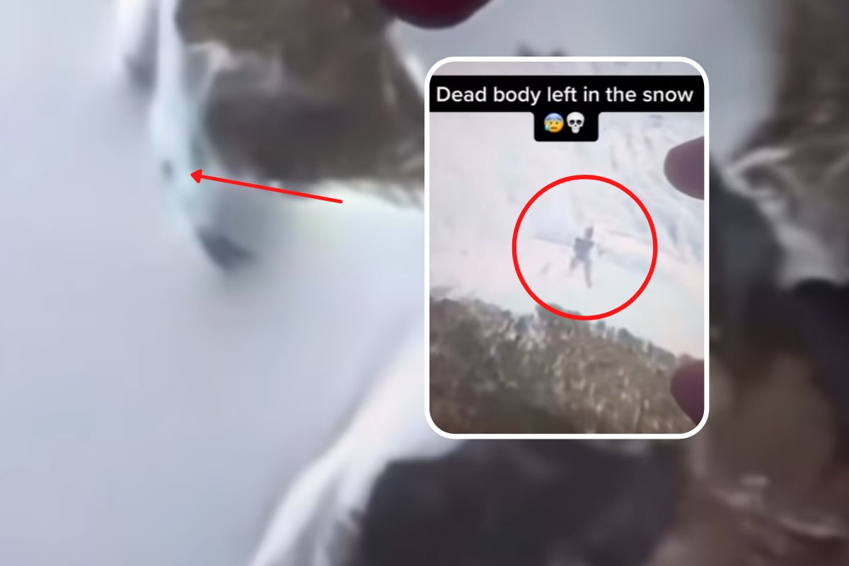 Odkrył ciało na Google Maps. Zwłoki porzucone w śniegu?