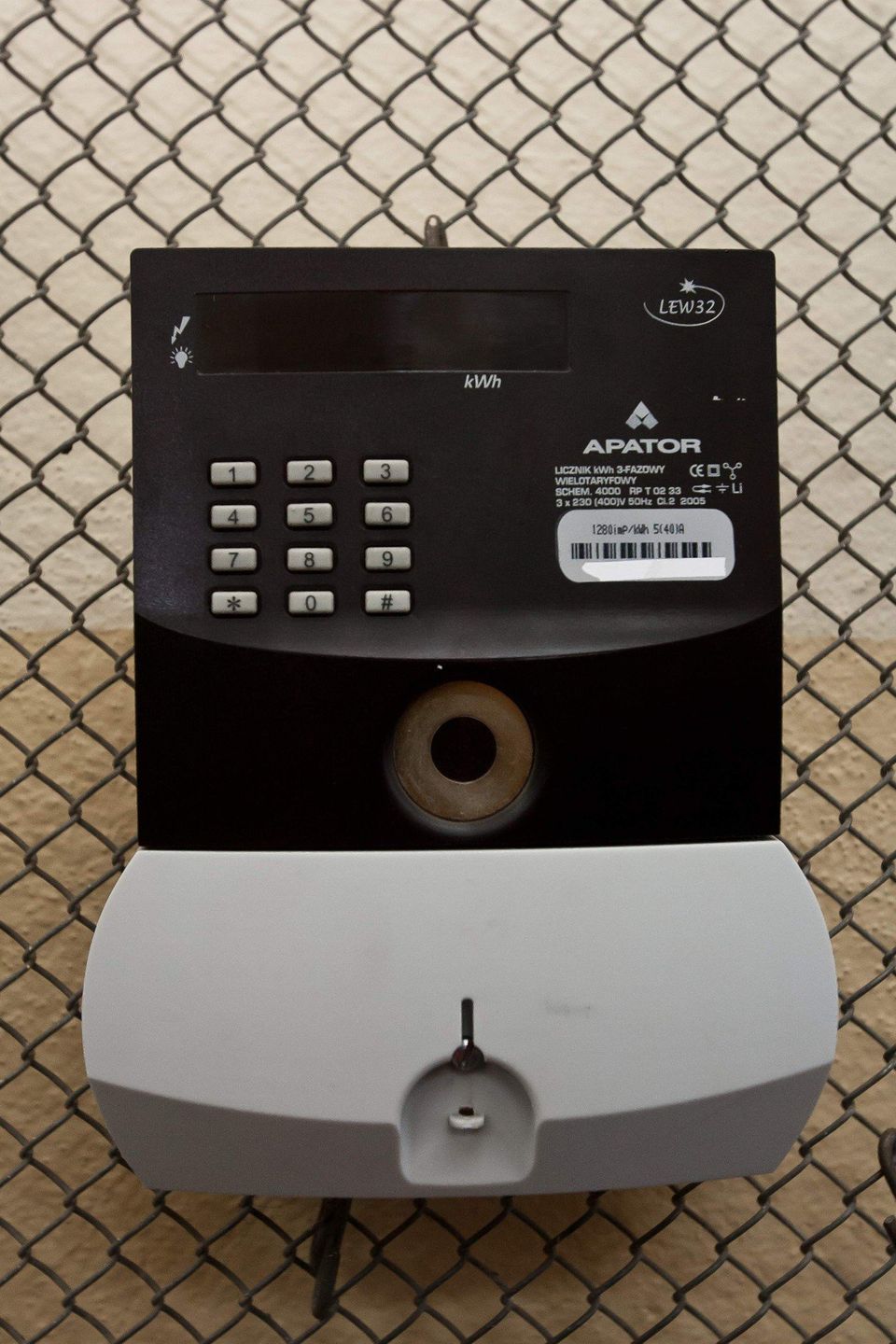 Licznik przedpłatowy sprzed kilkunastu lat