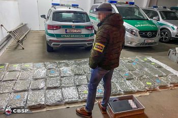 Narkotyki ukryte w ciężarówce ze szparagami. CBŚP rozbiło grupę, zatrzymano 42 osoby