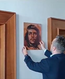 Wyrzucił portret prezydent Słowacji. Powiesił wizerunek Che Guevary