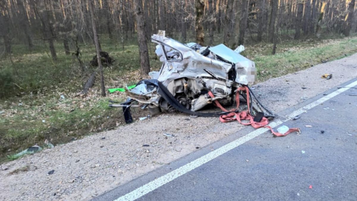 Dramatyczny wypadek w Broku.
