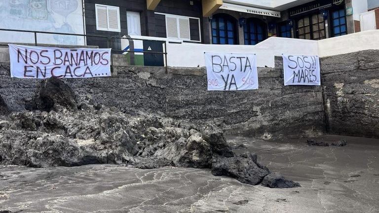 Demonstrujący chcą pokazać skalę problemu wokół Wysp Kanaryjskic