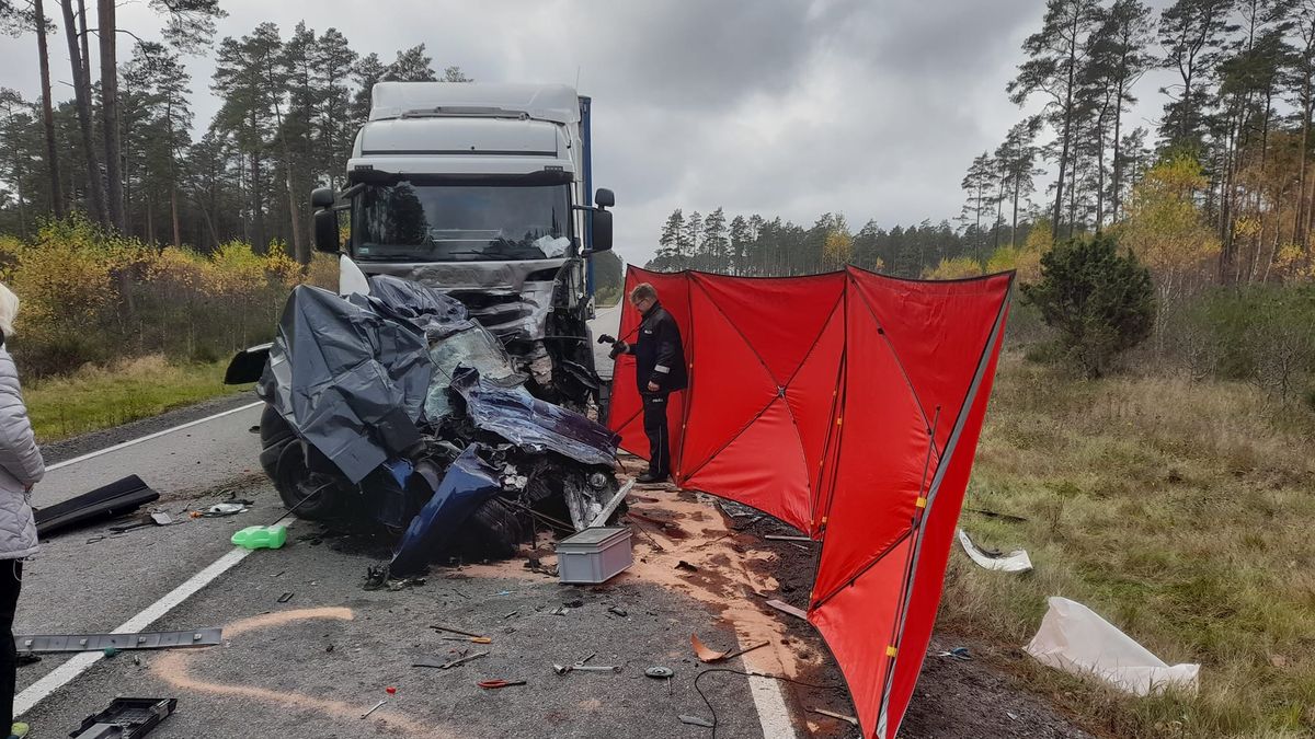 Trzy osoby zginęły na DK 20