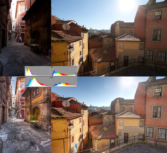 ©JK - Porto. Różnice między pojedynczymi klatkami, a zdjęciami HDR.