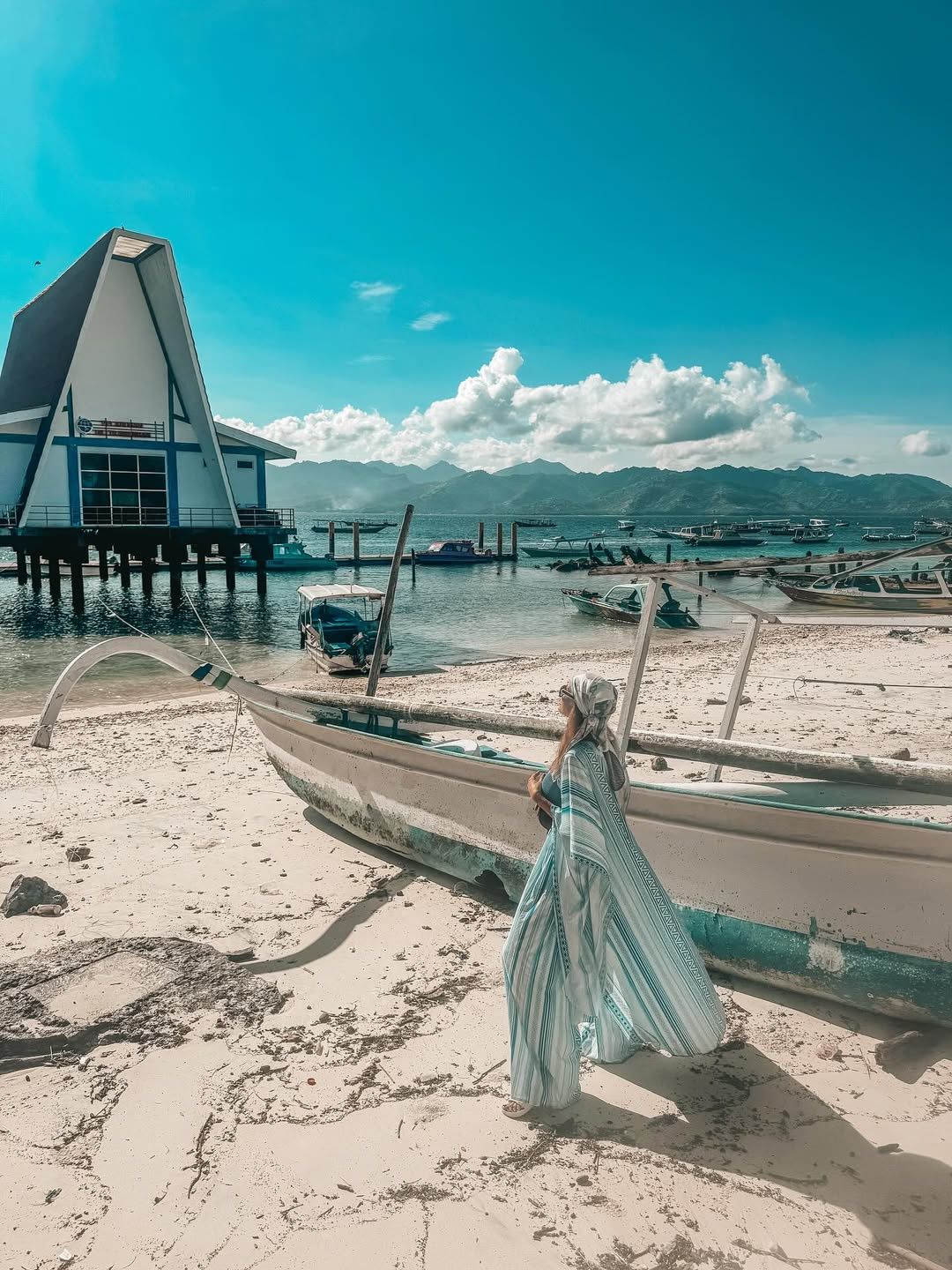 Anna Wendzikowska na wczasach