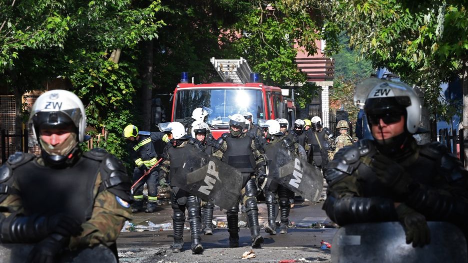 Starcia w Kosowie. Są ranni