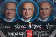 Tomasz Sakiewicz podczas Kongresu Partii Konserwatywnych