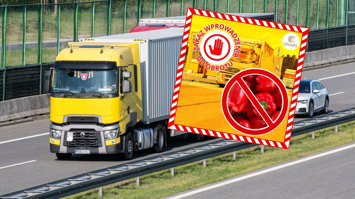 Służby zatrzymały 15,2 ton papryki z Turcji
