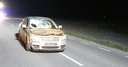 Śmiertelny wypadek z udziałem pieszego. Obrażenia były na tyle poważne, że zmarł na miejscu