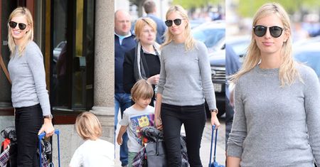 Karolina Kurkova przyleciała do Warszawy! (ZDJĘCIA)