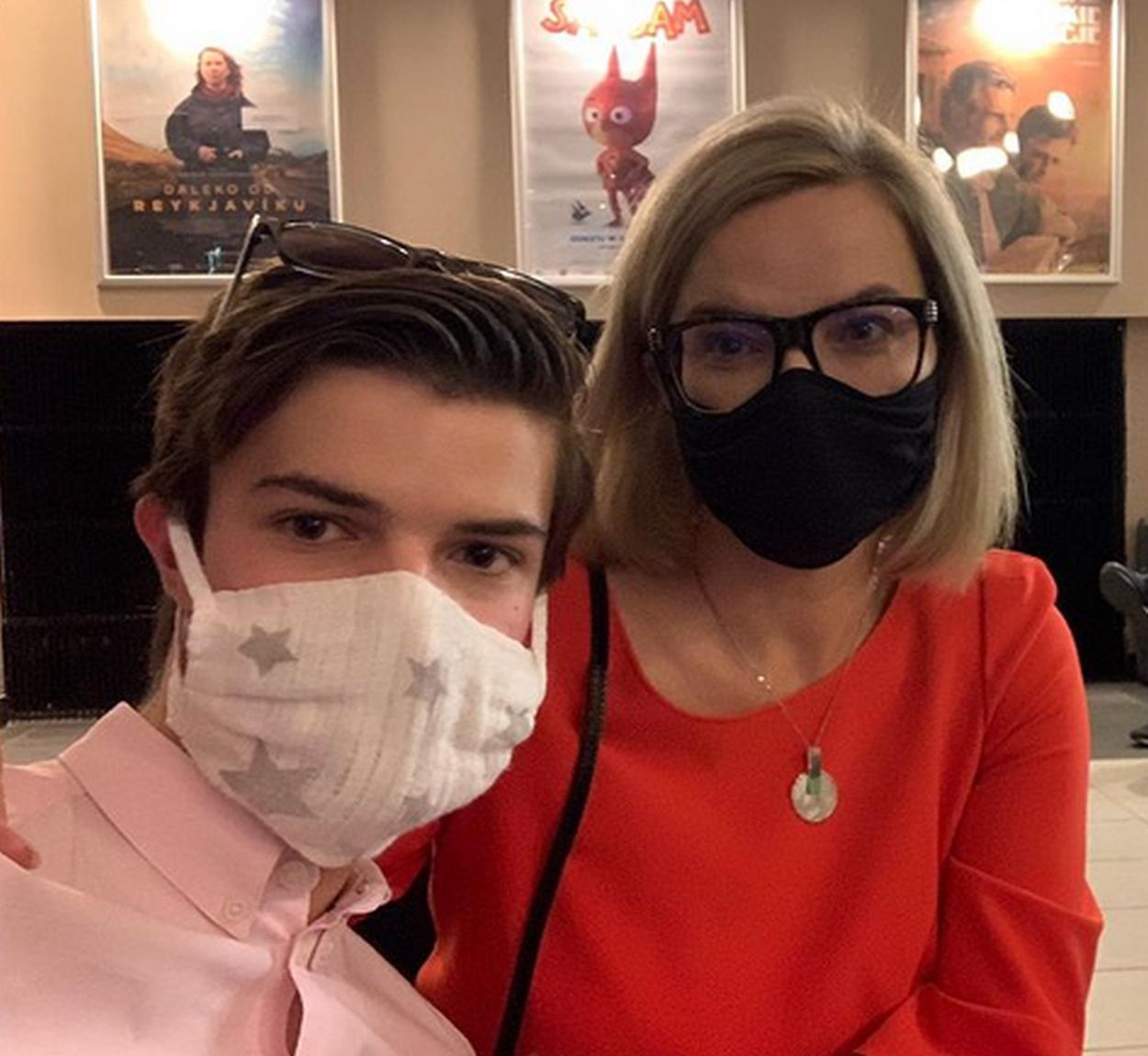 Monika Zamachowska z synem