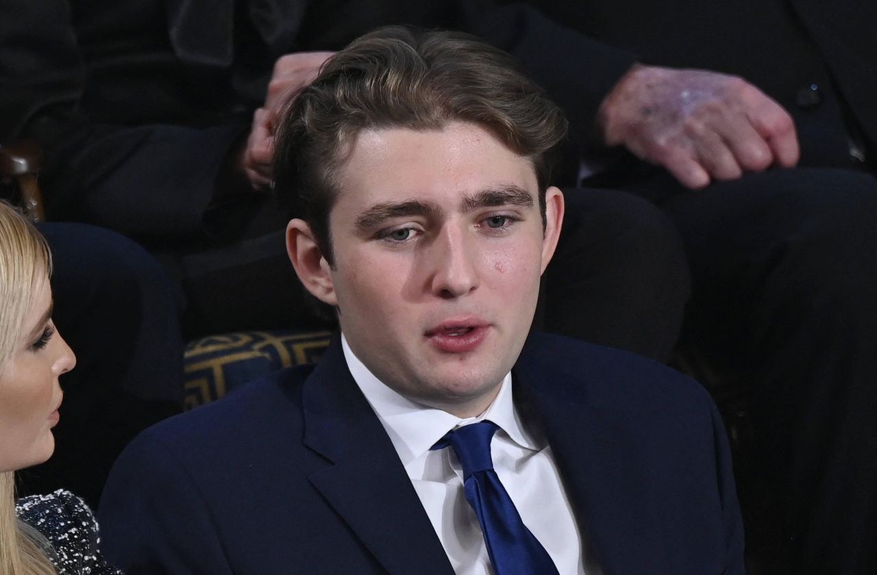 Barron Trump na finale mundialu. Zaskakujący element stroju