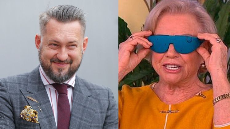 Marcin Prokop żartuje sobie z Bożeny Dykiel w "Mam talent!"