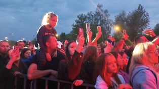 Nieprawdopodobne tłumy na koncercie KęKę. Raper był gwiazdą odbywających się Majowych Dni Białobrzegów