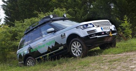 Range Rover i Range Rover Sport Hybrid - diesel pod napięciem