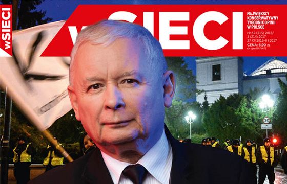 Jarosław Kaczyński Człowiekiem Wolności 2016 tygodnika „W Sieci”
