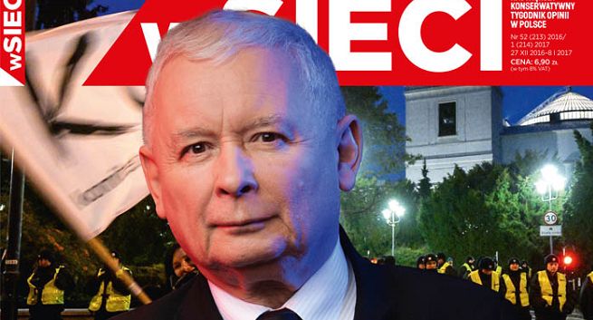 Jarosław Kaczyński Człowiekiem Wolności 2016 tygodnika „W Sieci”