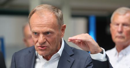 Incydent na konferencji Donalda Tuska. "Załatwiłeś?!"