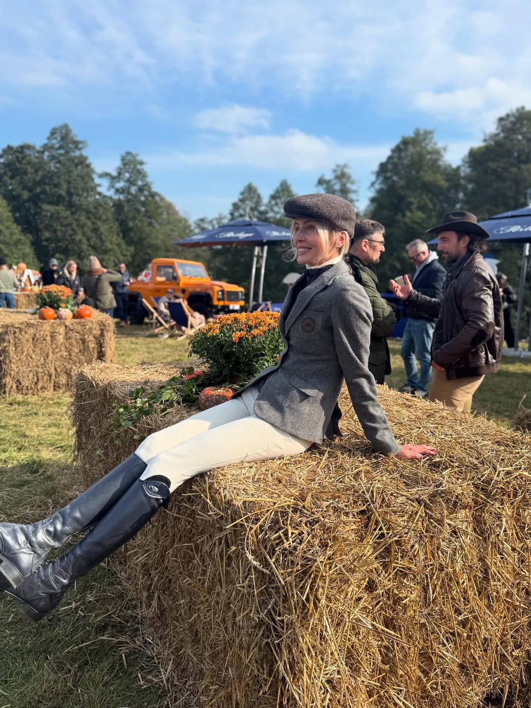 Agnieszka Woźniak-Starak na Hubertusie w Gałkowie