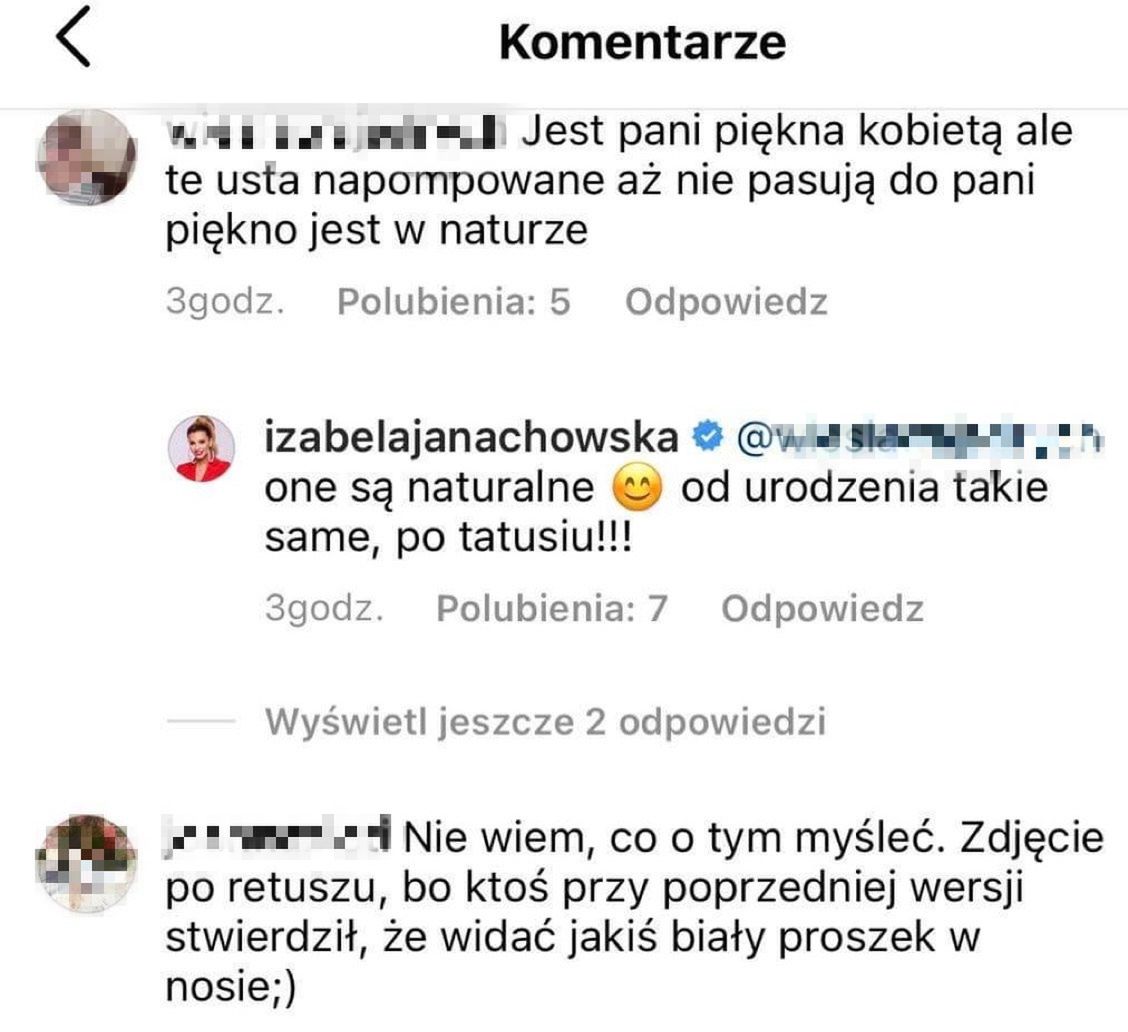 Izabela Janachowska USUWA zdjęcie po lekturze komentarzy "troskliwych" fanów
