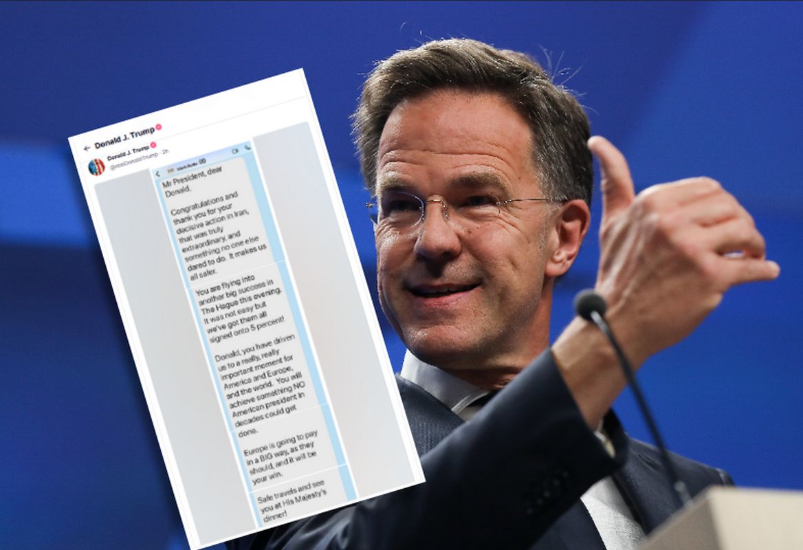 Rutte napisał SMS-a do Trumpa. "Europa zapłaci dużo"