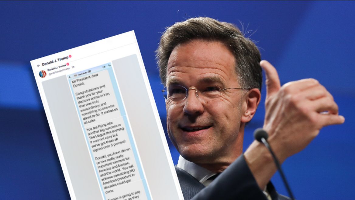 Mark Rutte, szef NATO