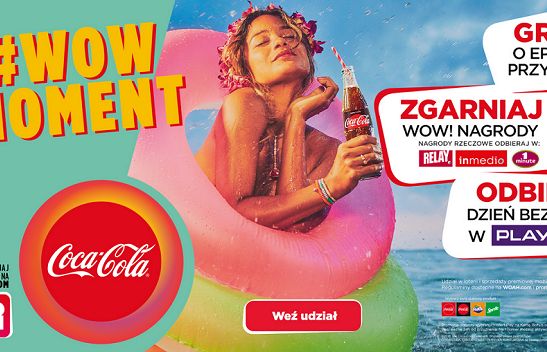 Letnie „Wow momenty” w promocji Coca-Coli, Fanty i Sprite’a (wideo)