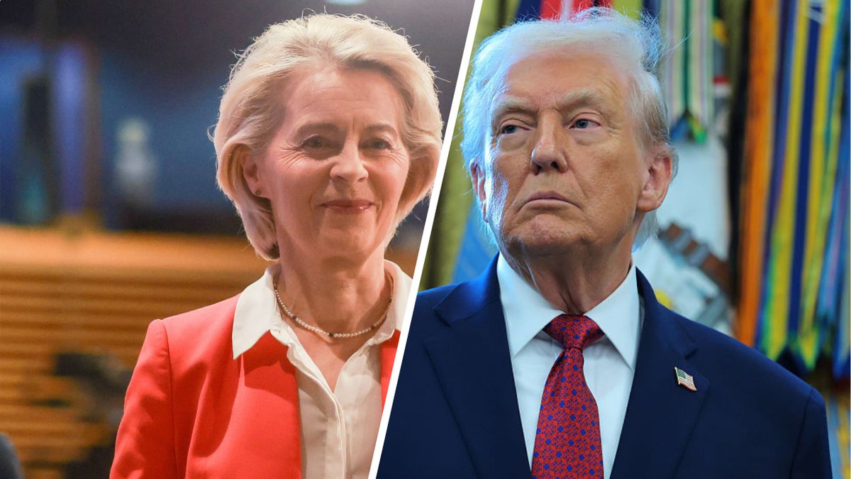 Ursula von der Leyen, Donald Trump
