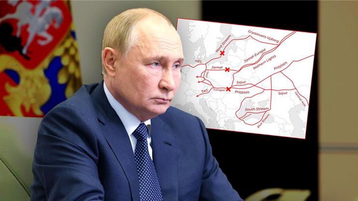 Gazociągi dla rosyjskiego gazu są zablokowane