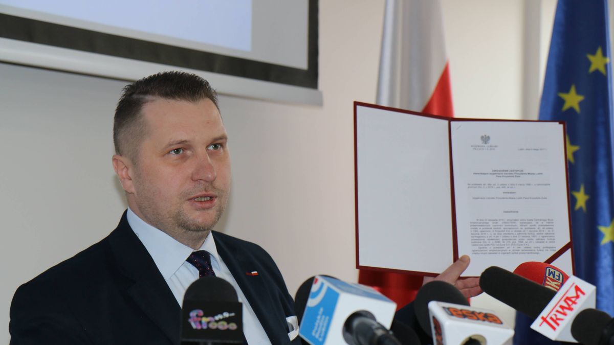 Zarządzenie zastępcze ws. wygaśnięcia mandatu prezydenta Lublina