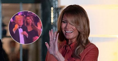 Kto by się spodziewał, że tak potrafi się zabawić? Melania Trump u boku męża dokazywała jak się patrzy