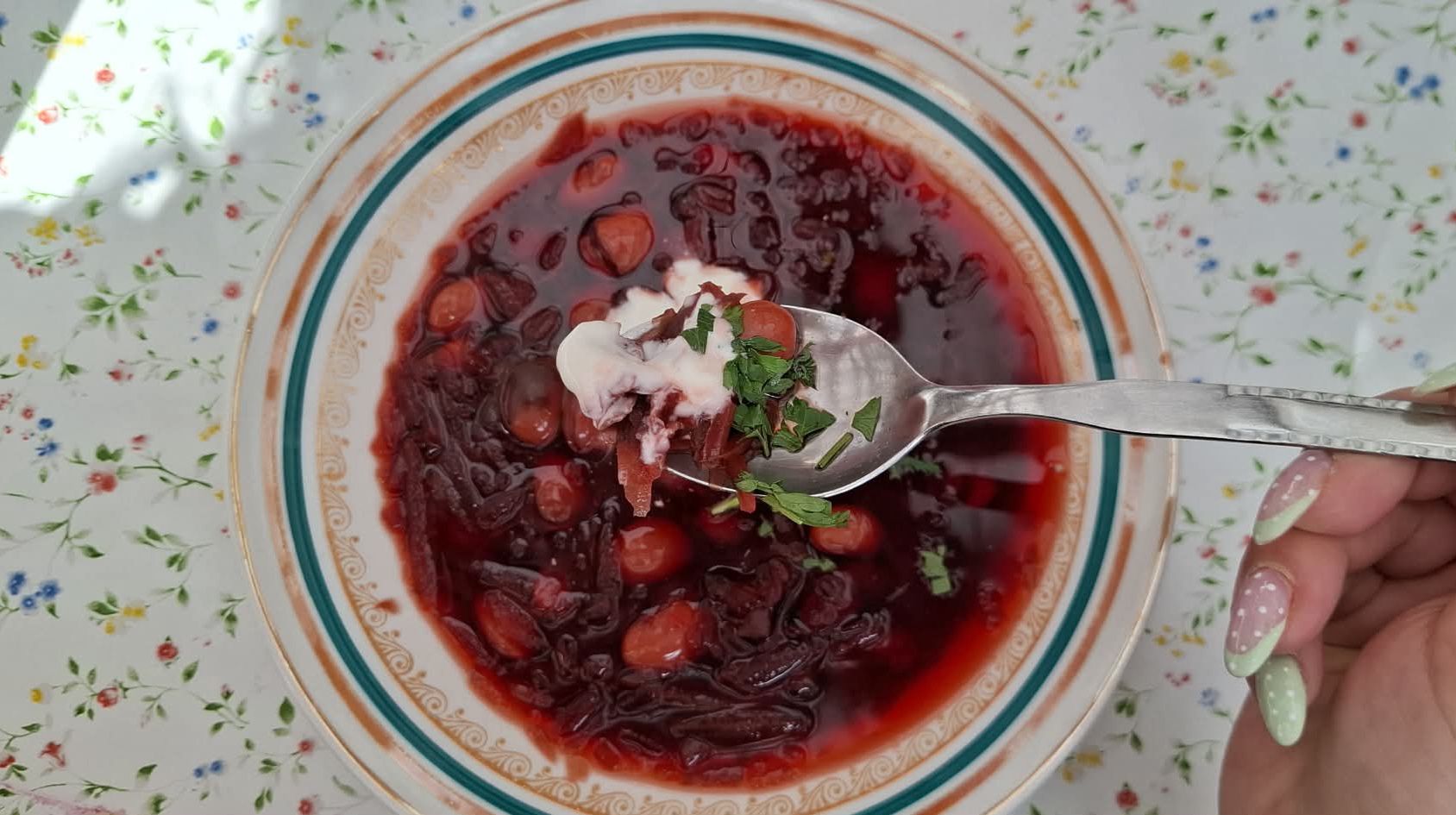 Obiad w restauracji Mama