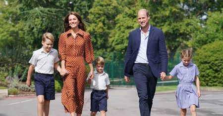 Książę William nie ma łatwego życia. George, Charlotte i Louis dają mu w kość