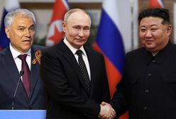 Putin pozdrowił Kima. Wiadomość przekazał Wołodin