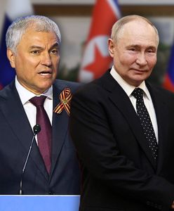 Putin pozdrowił Kima. Wiadomość przekazał Wołodin