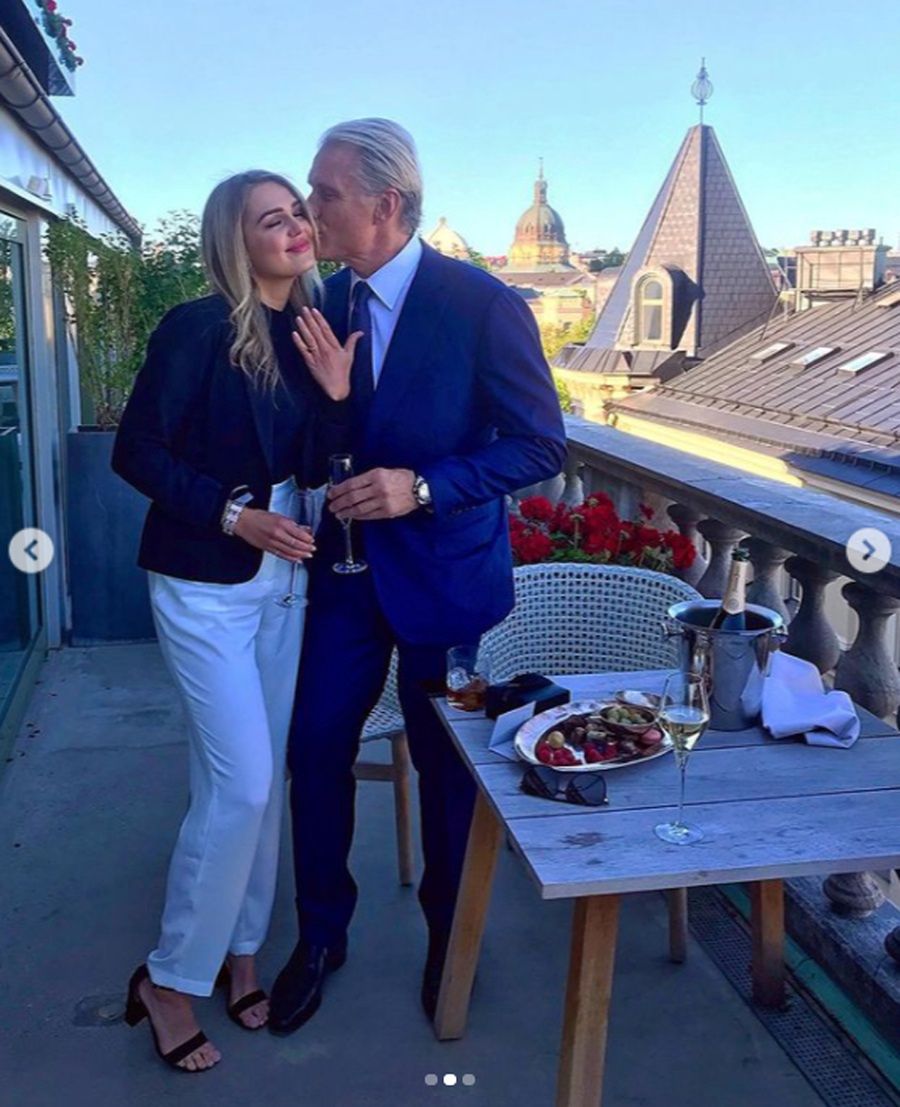 Dolph Lundgren i Emma Krokdal