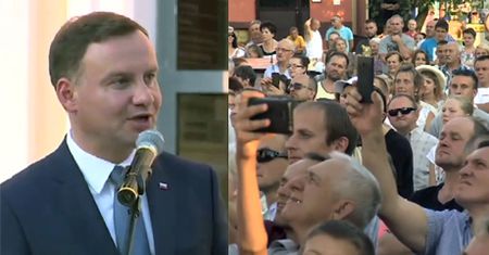 Duda: "Trzeba zawrócić Polskę z równi pochyłej"
