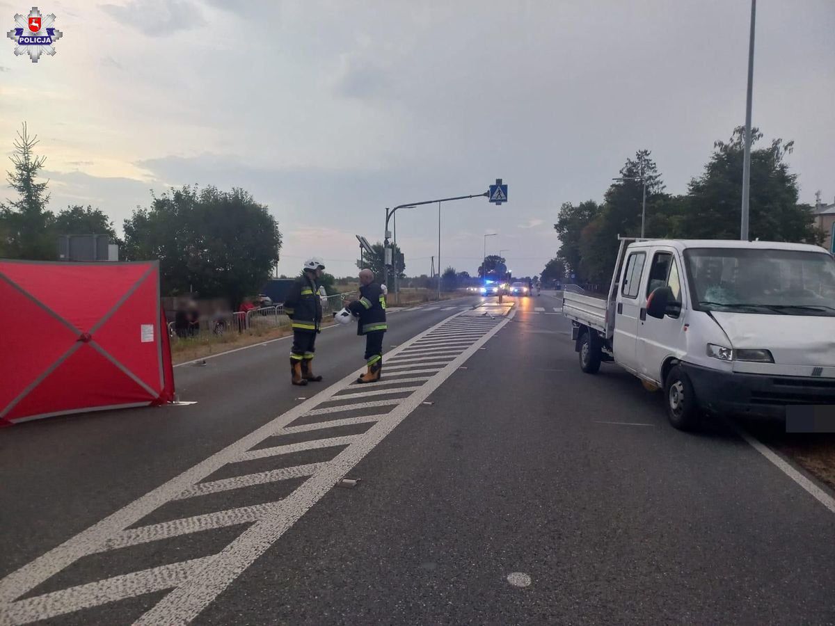 Poizdów: Śmiertelne potrącenie na przejściu dla pieszych. Mężczyzna zmarł