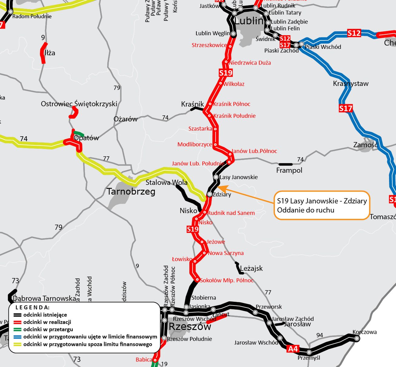 Mapa inwestycji