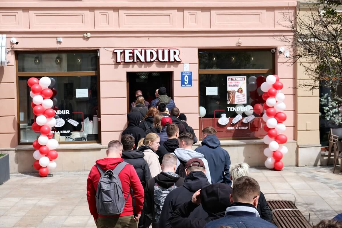 Otwarcie Tendur Kebab w Lublinie