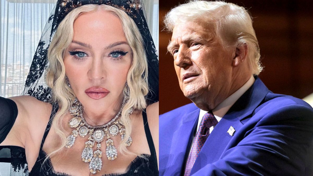 Madonna i Donald Trump