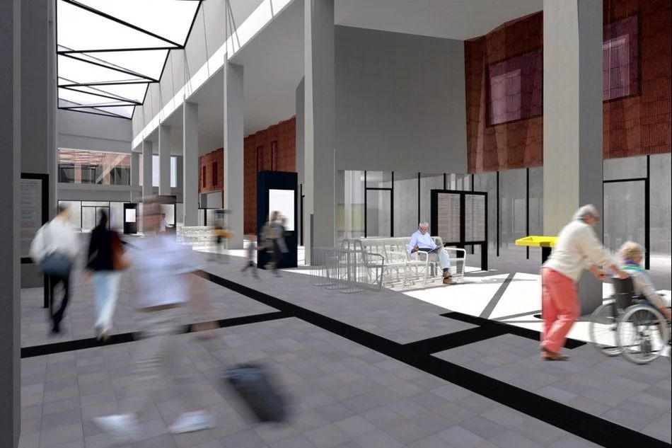 Projekt nowego dworca Łódź Kaliska