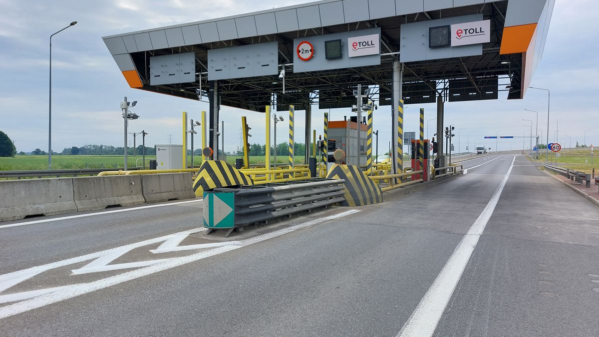 Bramki przy autostradzie A4