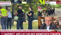 Bąkiewicz wśród zatrzymanych w Berlinie. Sakiewicz nie chce w Republice reklam niemieckich firm