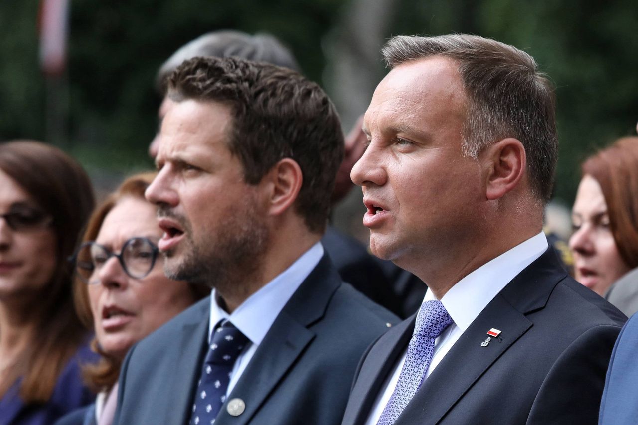 Wybory 2020. Sondaż. Andrzej Duda ma powody do zadowolenia. Jest Rafał Trzaskowski