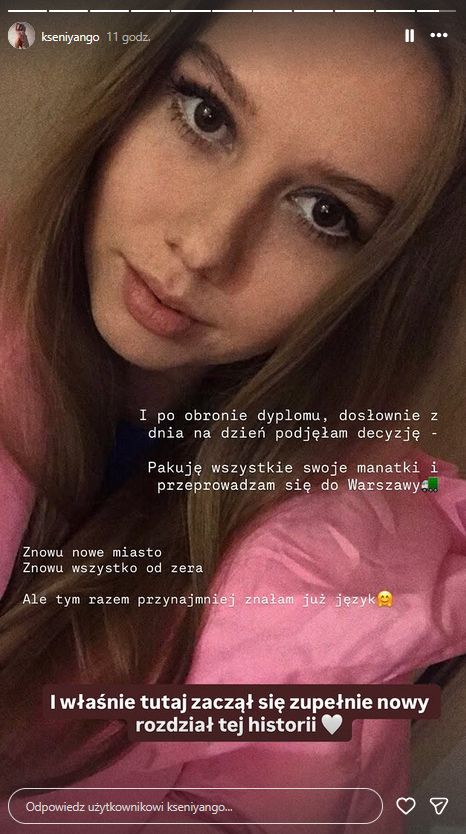 Narzeczona Leona Myszkowskiego wspomina początki w Polsce