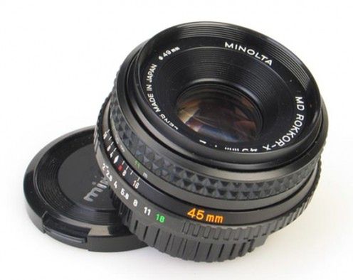 Minolta MD Rokkor-X 45mm f/2.0