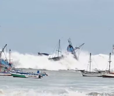 Żywioł szaleje w Peru. Takich fal jeszcze nie widzieli