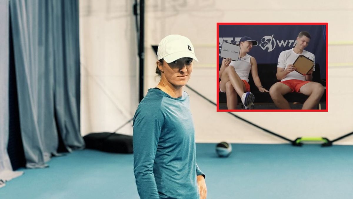 Na zdjęciu Iga Świątek.