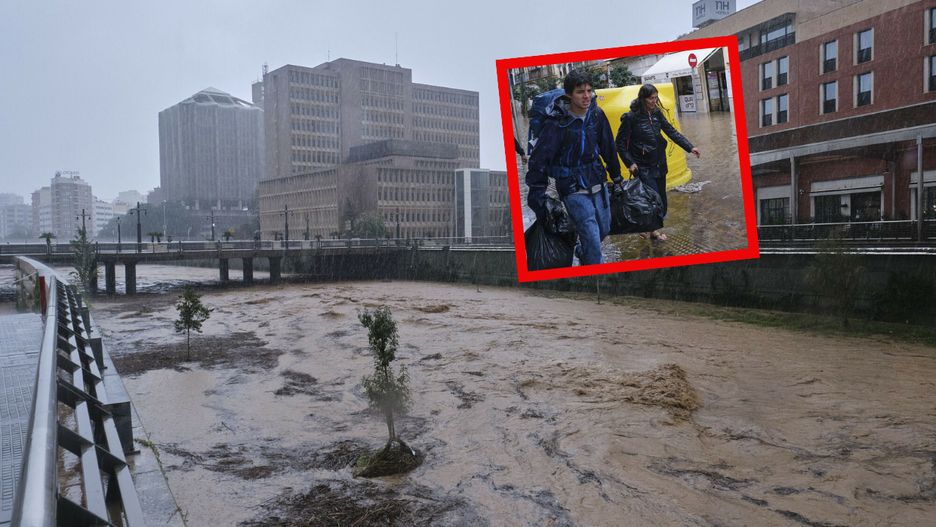 Fatalna sytuacja pogodowa w Maladze